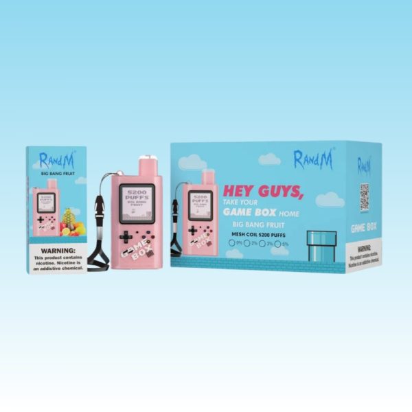 Puff Randm Game Box 5200 Tiri | Puff Sigaretta Store Puff Randm Game Box 5200 Tiri | Puff Sigaretta Store