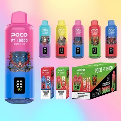 POCO PT 18000 Tiri | Puff Sigaretta Store Wholesale POCO PT18000 Puffs Display Screen Disposable Nicotine Vape